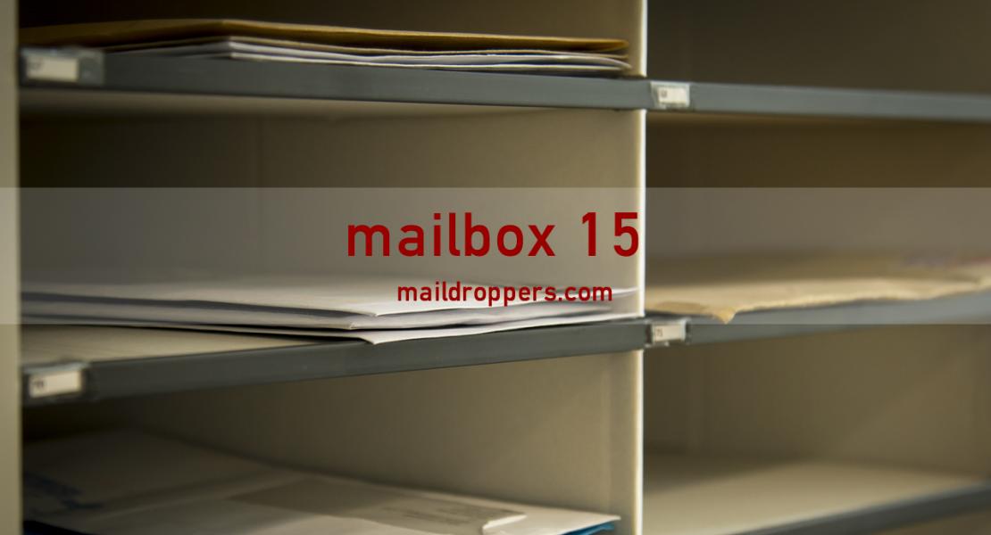 mailbox 15 mail collection address